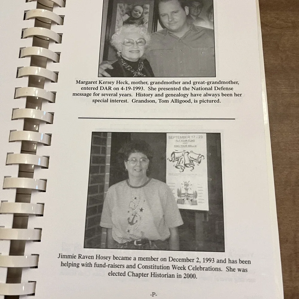 VTG NSDAR Abraham Baldwin Chapter 50th Anniversary Cookbook Carrollton Georgia
